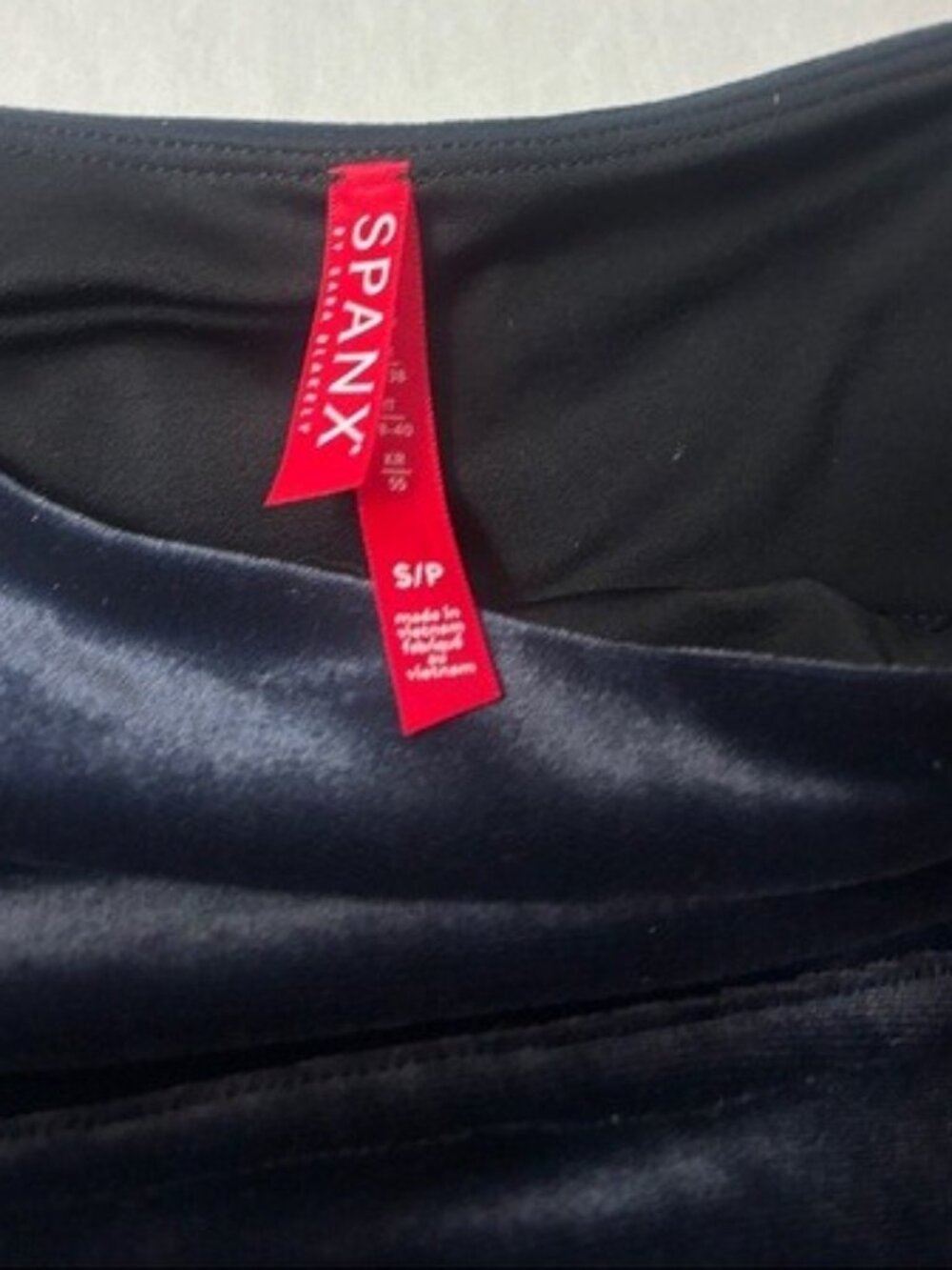 SPANX Velvet Leggings Power Waist Band.